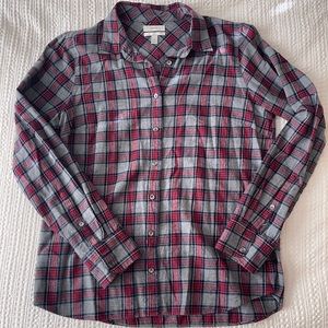 J. Crew flannel button down